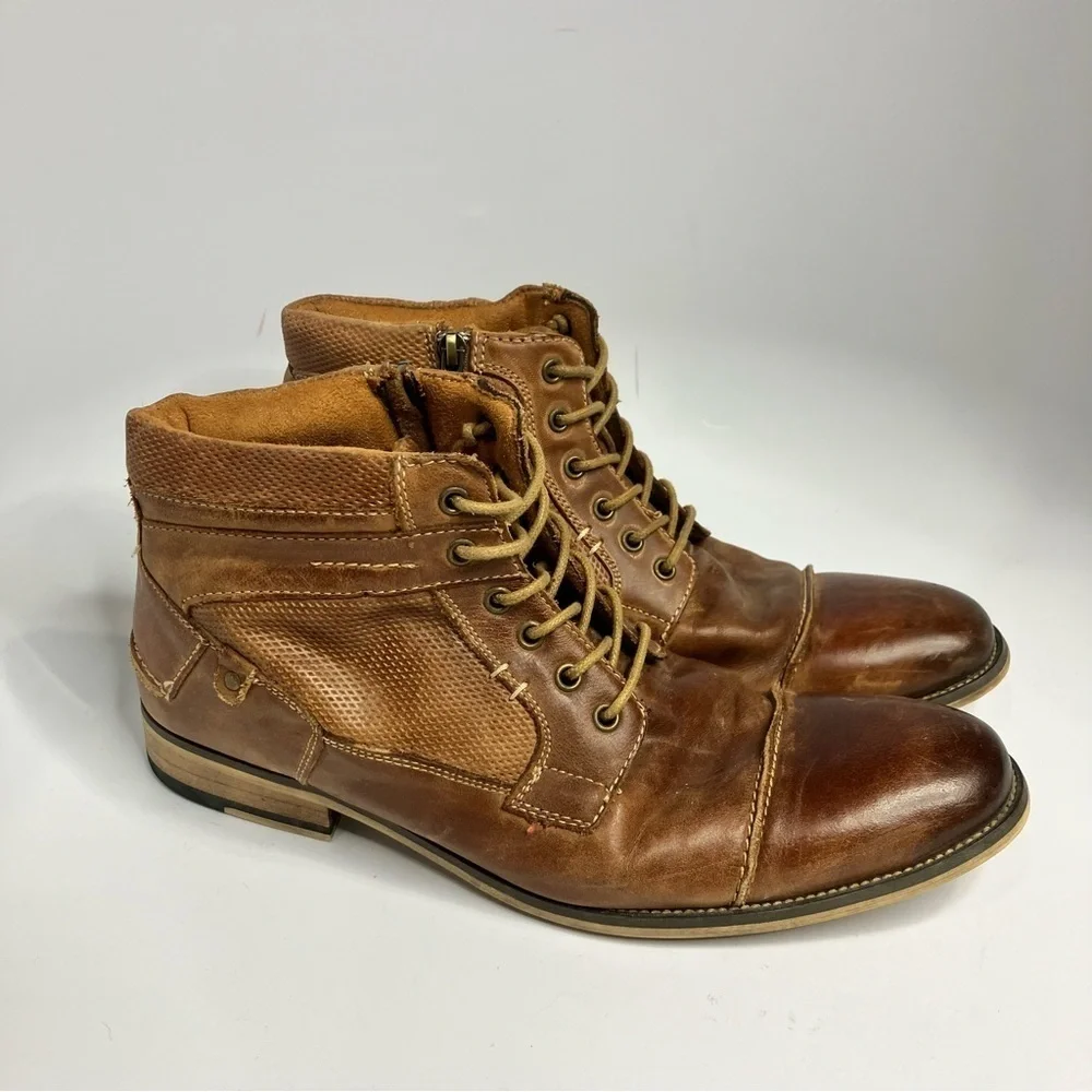 Steve Madden Jensunn leather boots size 9‎